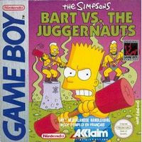 Photo de la boite de The Simpsons - Bart Vs. The Juggernauts